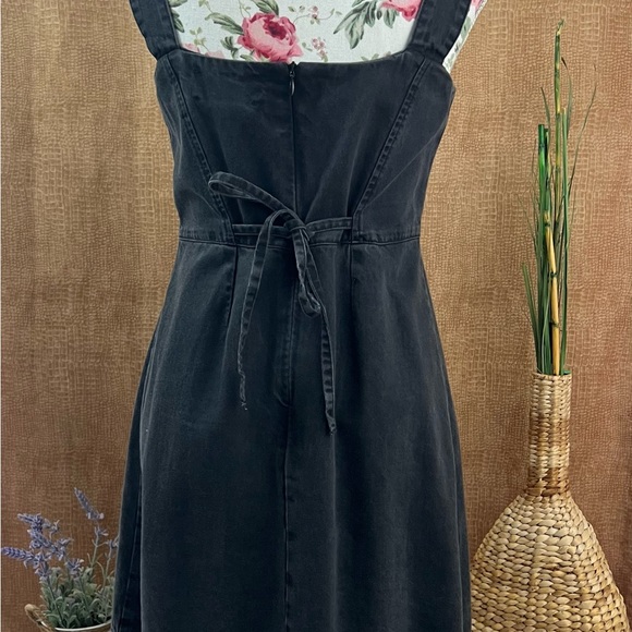 ASOS Design Maternity Soft Denim A-line Mini Dress - Picture 6 of 9